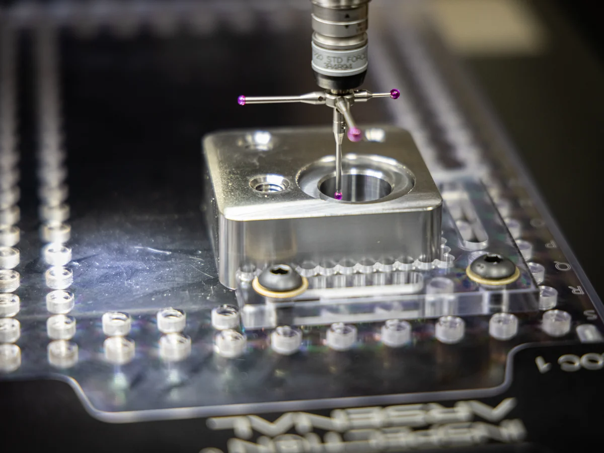 CMM probing during inspection