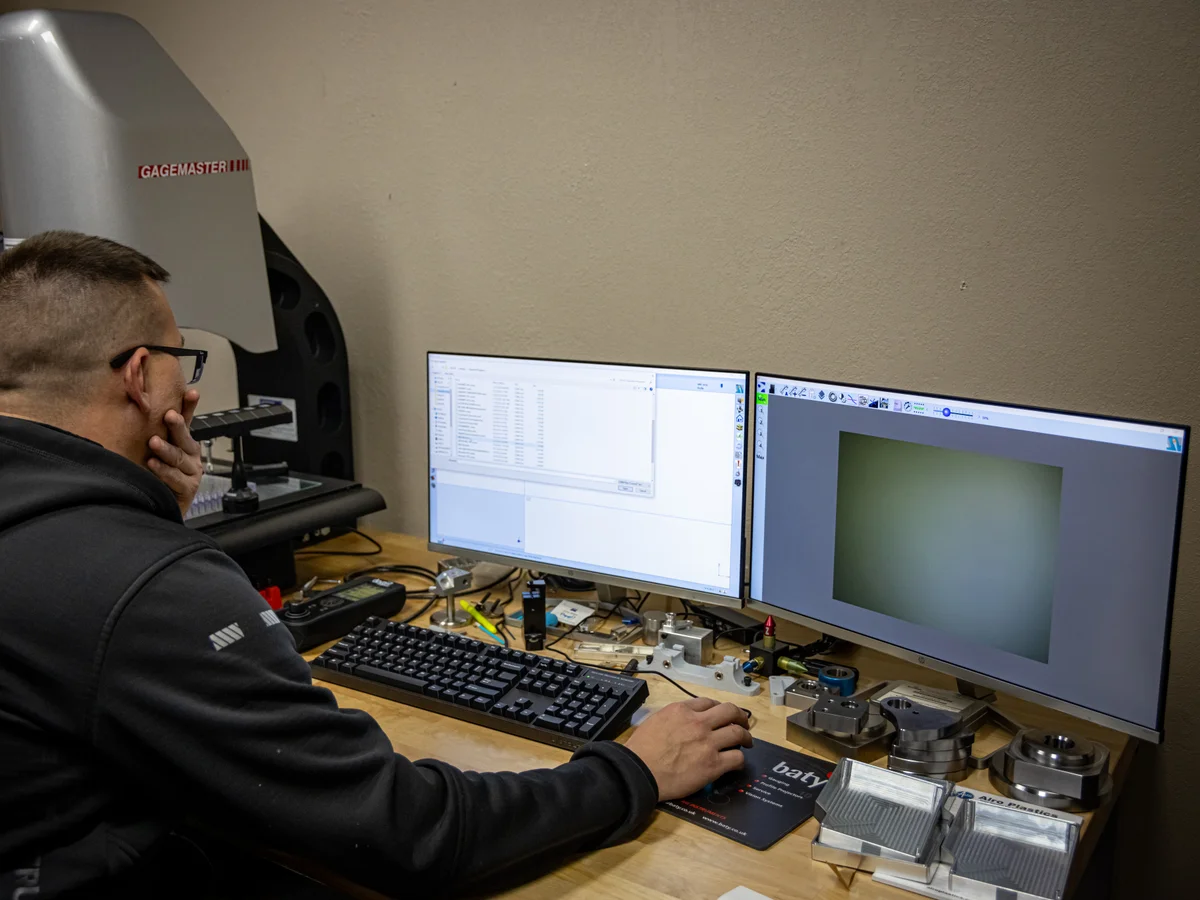 CMM inspection equipment for dimensional verification