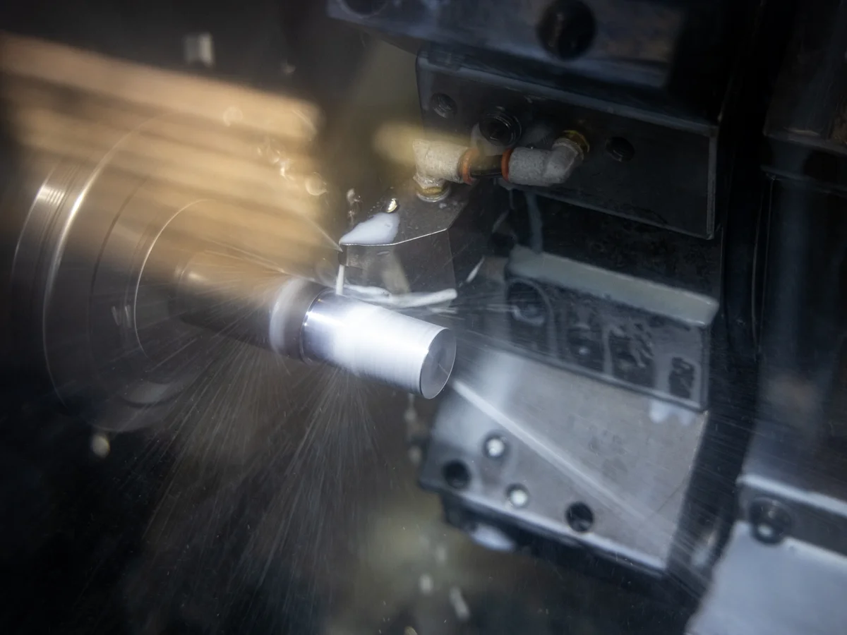 Precision-turned Aerospace Part