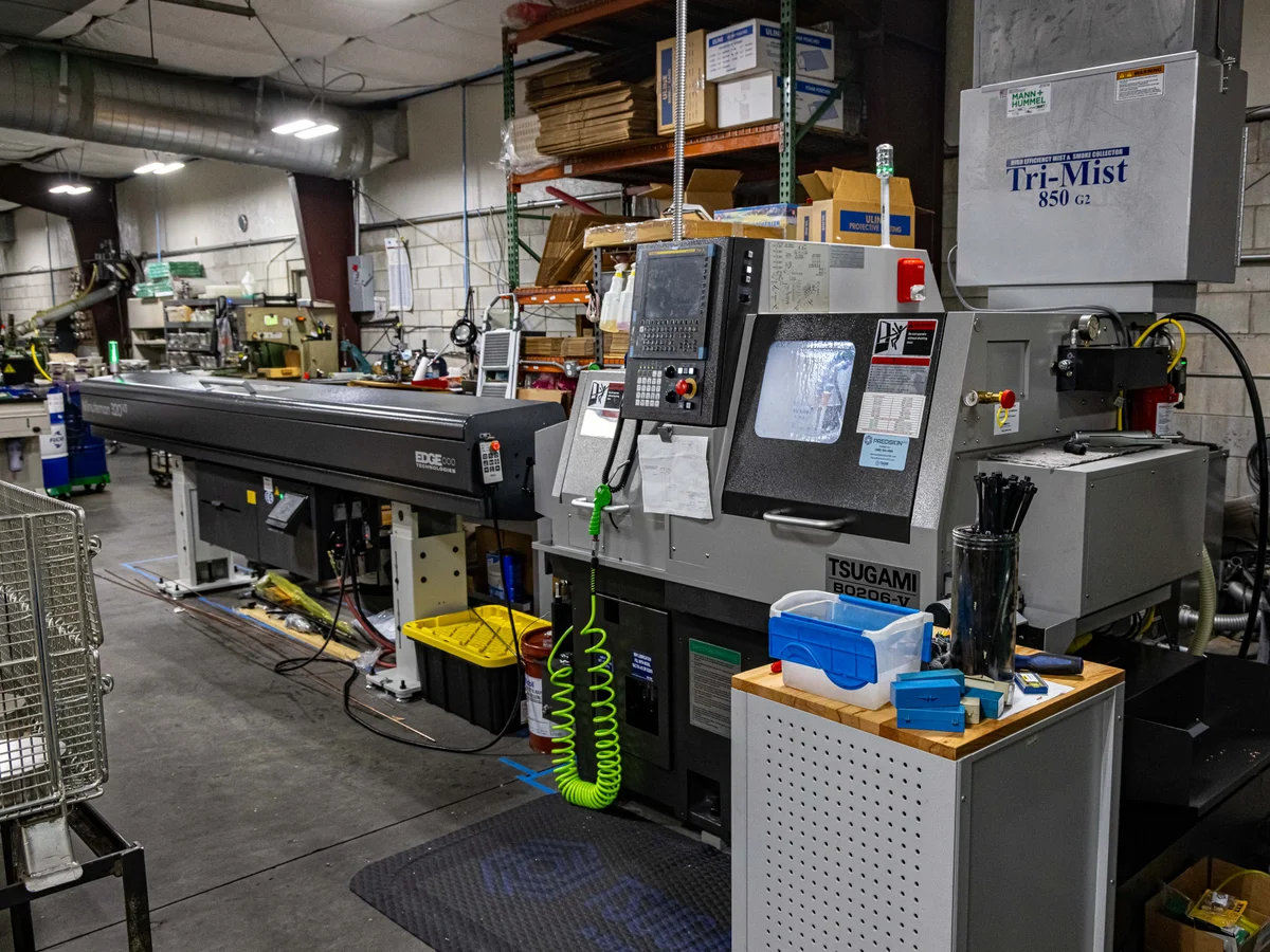 2024 Tsugami B206-V Swiss type lathe